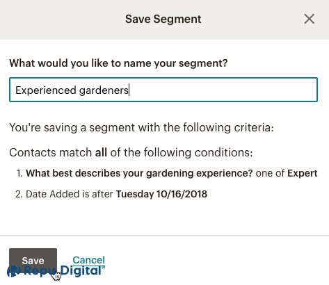 Đặt tên cho phân khúc